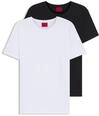 T-Shirt HUGO "HUGO-Round", Herren, Gr. L, wei&szlig; (open miscellaneous960), Single