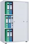 Aktenschrank VCM "B&uuml;roschrank Aktenschrank Schiebet&uuml;ren Lona 3fach", wei&szlig;, B:70cm