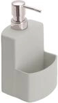 Sp&uuml;lmittelspender WENKO "Modell Festival", bunt (grau), B:10cm H:18cm L:10cm,