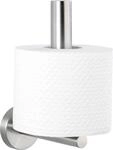 Toiletten-Ersatzrollenhalter WENKO "Bosio", grau (chromfarben), B:8cm H:18cm L:12cm,