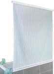 Duschrollo WENKO, wei&szlig;, B:128cm H:240cm, Polyethylen-Vinylacetat (PEVA),