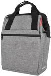 Gep&auml;cktr&auml;gertasche KLICKFIX "Gep&auml;cktr&auml;gertasche ROOMY GT, twist silver", grau,