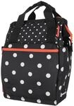 Gep&auml;cktr&auml;gertasche KLICKFIX "Gep&auml;cktr&auml;gertasche ROOMY GT, mixed dots", schwarz,