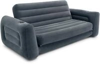 Luftsofa INTEX "Pull Out Sofa", grau, Luftbetten, B/H/L: 203cm x 66cm x 224cm, Vinyl,