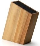 Messerblock CONTINENTA, schwarz (natur, schwarz), B:8cm H:28,5cm L:19cm,