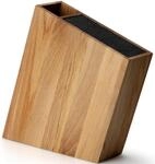 Messerblock CONTINENTA, schwarz (natur, schwarz), B:8cm H:31cm L:24,5cm,