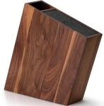 Messerblock CONTINENTA, braun (braun, schwarz), B:8cm H:31cm L:24,5cm, Messerbl&ouml;cke,
