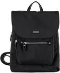 Cityrucksack TOM TAILOR "RINA", Damen, Gr. B/H/T: 26cm x 31cm x 8,5cm, schwarz,