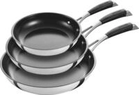 Pfannen-Set ZWILLING "Core", grau (silberfarben, schwarz), Pfannen, Pfannen-Set,