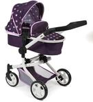 Kombi-Puppenwagen CHIC2000 "Mika", lila (stars lila), Puppenwagen, KinderB:41cm