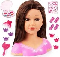 Frisier- & Schminkkopf BAYER "Charlene Super Model, braun", braun, Frisierk&ouml;pfe,