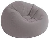 Luftsessel INTEX "Beanless Bag&Atilde;&cent; Chair", grau, Luftbetten, B/H/L: 104cm x 69cm x