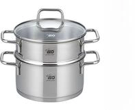 Dampfgartopf ELO, silber (silberfarben), &Oslash;:18cm, T&ouml;pfe, Dampfgartopf,
