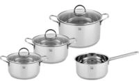 Topf-Set CS KOCH-SYSTEME "Trier", silber (edelstahlfarben), T&ouml;pfe, Topf-Set,