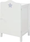 Puppenkleiderschrank ROBA "Stella", wei&szlig;, Puppenm&ouml;bel, KinderB:31cm H:52cm T:25cm,