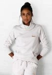 Longsweatshirt BENCH. LOUNGEWEAR, Damen, Gr. 44/46, beige (beige, meliert),