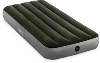 Luftbett INTEX "Dura-Beam DOWNY Airbed" Gr. 76, grau (grau, gr&uuml;n), Luftbetten,