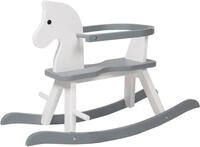 Schaukelpferd ROBA "Wei&szlig;/Grau", grau (wei&szlig;, grau), Schaukeltiere, BabyB:43cm H:55cm