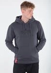 Kapuzensweatshirt ALPHA INDUSTRIES "Basic Hoody", Herren, Gr. S, schwarz