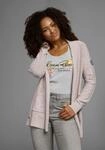 Strickjacke KANGAROOS, Damen, Gr. 36/38, rosa (hellrosa), Strick, Obermaterial: 55%