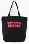 Shopper LEVI'S, Damen, Gr. B/H/T: 45cm x 39cm x 14cm, schwarz, Textil, Taschen