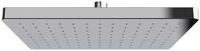 Regenduschkopf WENKO "Watersaving System", silber (silberfarben), B:23,5cm T:7cm,