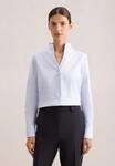Klassische Bluse SEIDENSTICKER, Damen, Gr. XL (42), blau (hellblau), 100% Baumwolle,