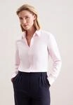 Hemdbluse SEIDENSTICKER "Schwarze Rose", Damen, Gr. XL (42), rosa, 100% Baumwolle,