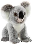 Kuscheltier HEUNEC "Endangered, Koala B&auml;r 28 cm", grau (grau, wei&szlig;),