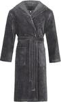 Herrenbademantel BUGATTI "Roberto" Gr. XL, grau (graphit), L:120cm,