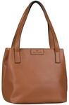 Shopper TOM TAILOR "Miri zip", Damen, Gr. B/H/T: 43cm x 28cm x 19cm, braun,