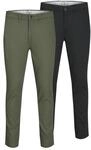 Skinny-fit-Jeans JACK & JONES "Jeans JPSTMARCO JJDAVE 2PK", Herren, Gr. 32, N-Gr,