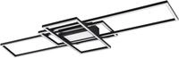 TRIO LEUCHTEN LED Deckenleuchte "MILA", grau (anthrazit), H: 6,5cm, Leuchten,