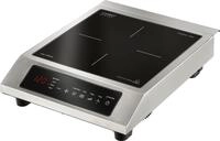 CASO Einzel-Induktionskochplatte "2364 Pro Chef 3500", schwarz (silberfarben), B:32cm