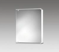 Spiegelschrank JOKEY "Entrobel", silber (aluminium), B:50cm H:65cm T:14cm, MDF,