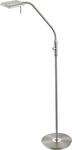 TRIO LEUCHTEN LED Stehlampe "BERGAMO", grau (nickelfarben), 1, H: 135cm, Leuchten,