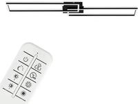 BRILONER LEUCHTEN LED Deckenleuchte "3145015 FRAME", schwarz, Leuchten, Deckenlampe,
