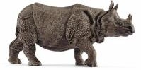 Spielfigur SCHLEICH "WILD LIFE, Panzernashorn (14816)", braun, Spielfiguren,