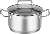 Kochtopf R&Ouml;SLE "EXPERTISO", silber (silberfarben), B:25,5cm H:13,5cm L:33,5cm