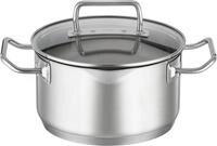 Kochtopf R&Ouml;SLE "EXPERTISO", silber (silberfarben), B:17,5cm H:10,5cm L:25cm &Oslash;:16cm,