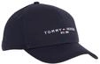 Baseball Cap TOMMY HILFIGER, blau (marine), Baumwolle, unifarben, Basic, Caps