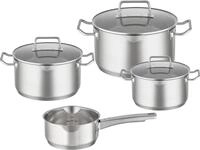Topf-Set R&Ouml;SLE "EXPERTISO", silber (silberfarben), T&ouml;pfe, Topf-Set, Innenskalierung