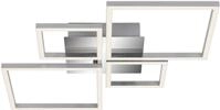 BRILONER LEUCHTEN LED Deckenleuchte "3128018 FRAME", wei&szlig;, Leuchten, Deckenlampe,