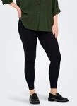 Leggings ONLY CARMAKOMA "CARTIME LEGGINGS NOOS", Damen, Gr. L (50/52), N-Gr, schwarz,