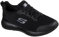 Berufsschuh SKECHERS "SQUAD SR" Gr. 35, schwarz, 35, Synthetik, Textil, Schuhe,