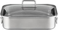 Br&auml;ter R&Ouml;SLE "EXPERTISO", silber (silberfarben), B:28cm H:10,3cm L:38cm, T&ouml;pfe,