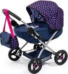 Puppenwagen BAYER "Cosy", bunt (blau, pink mit einhorn), Puppenwagen, KinderB:34cm