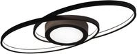 REALITY LEUCHTEN LED Deckenleuchte "Galaxy", grau (anthrazit), 1, H: 4cm, 1 Stk.,