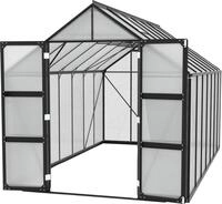Gew&auml;chshaus VITAVIA "Domus 11500", schwarz, B:257cm H:253,9cm T:449cm,