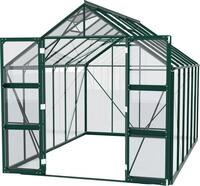 Gew&auml;chshaus VITAVIA "Domus 9900", gr&uuml;n (smaragdgr&uuml;n), B:257cm H:253,9cm T:387cm,